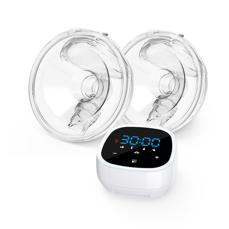 new arrival accept oem baby feeding pumps manufacture wearable double hands free breast pump breast pump double silent wearable wearable pump 3